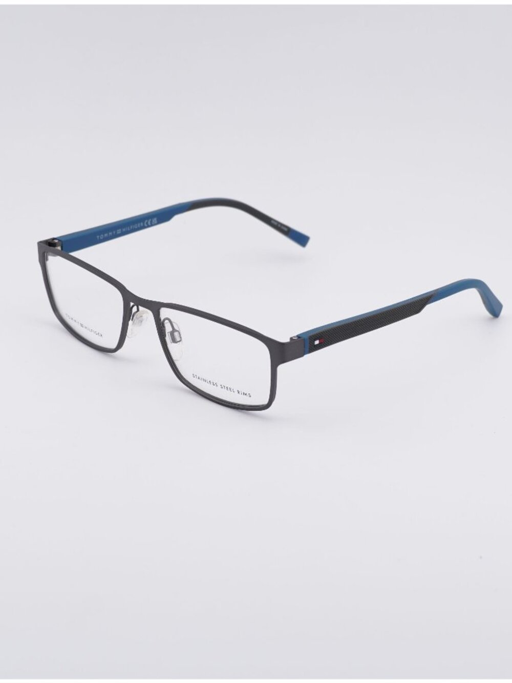 Tommy Hilfiger TH 2146 0R80 00 Eyeglasses Dark Ruthenium 54mm Rectangle Frame